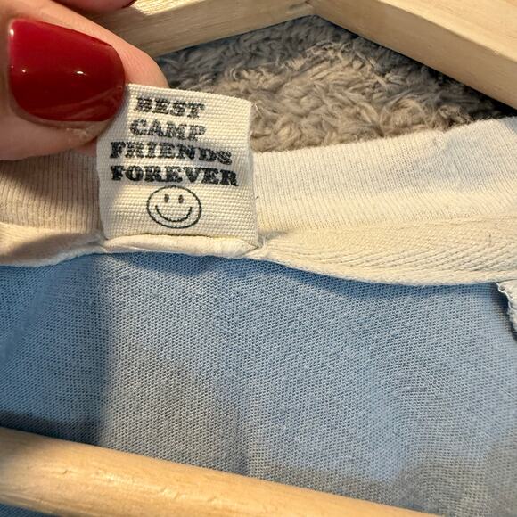 Camp Collection Dream Weaver Retro Charlie Tee T Shirt Rainbow Bell Sleeves L - Picture 6 of 8